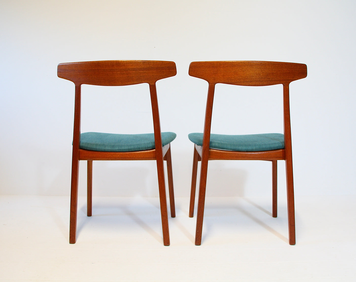2 Chairs by Henning Kjaernulf for Bruno Hansen - Teak c.1960