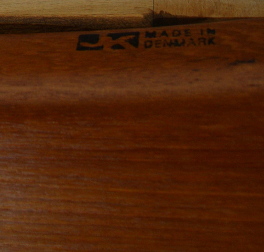 SOLD - Danish Tan Leather Sofa by Juul Kristensen - Solid Teak c.1970