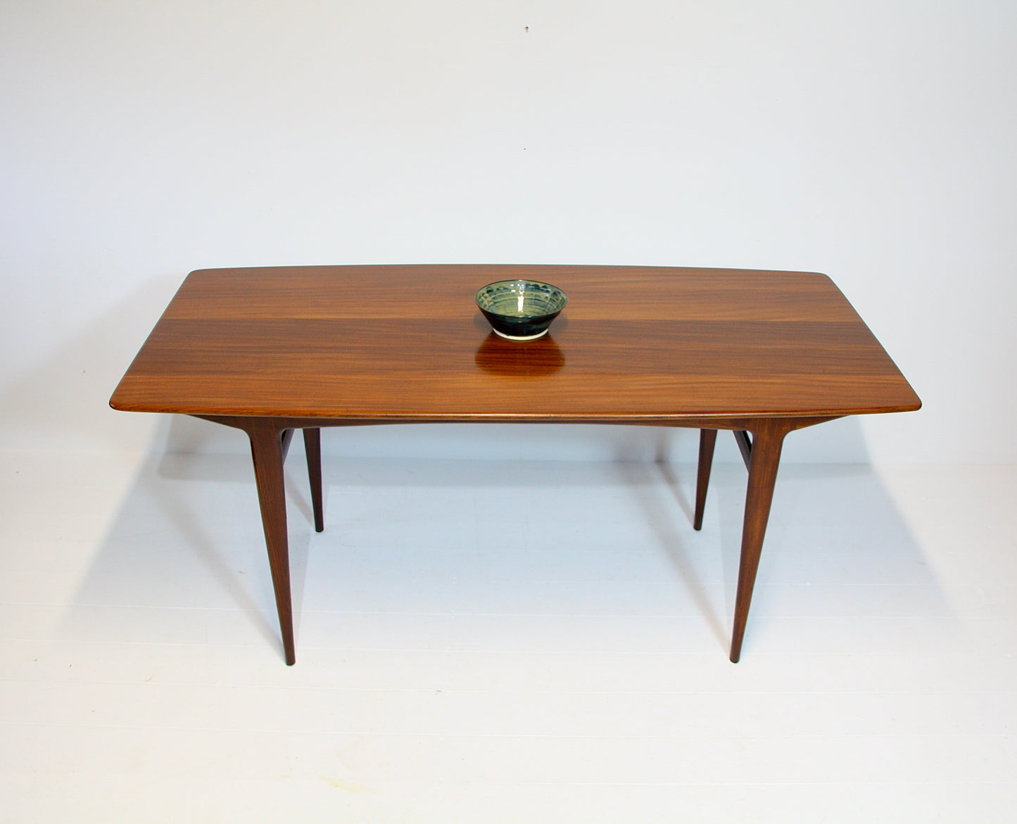 SOLD - Solid Afromosia Vintage Dining Table by Younger c.1960