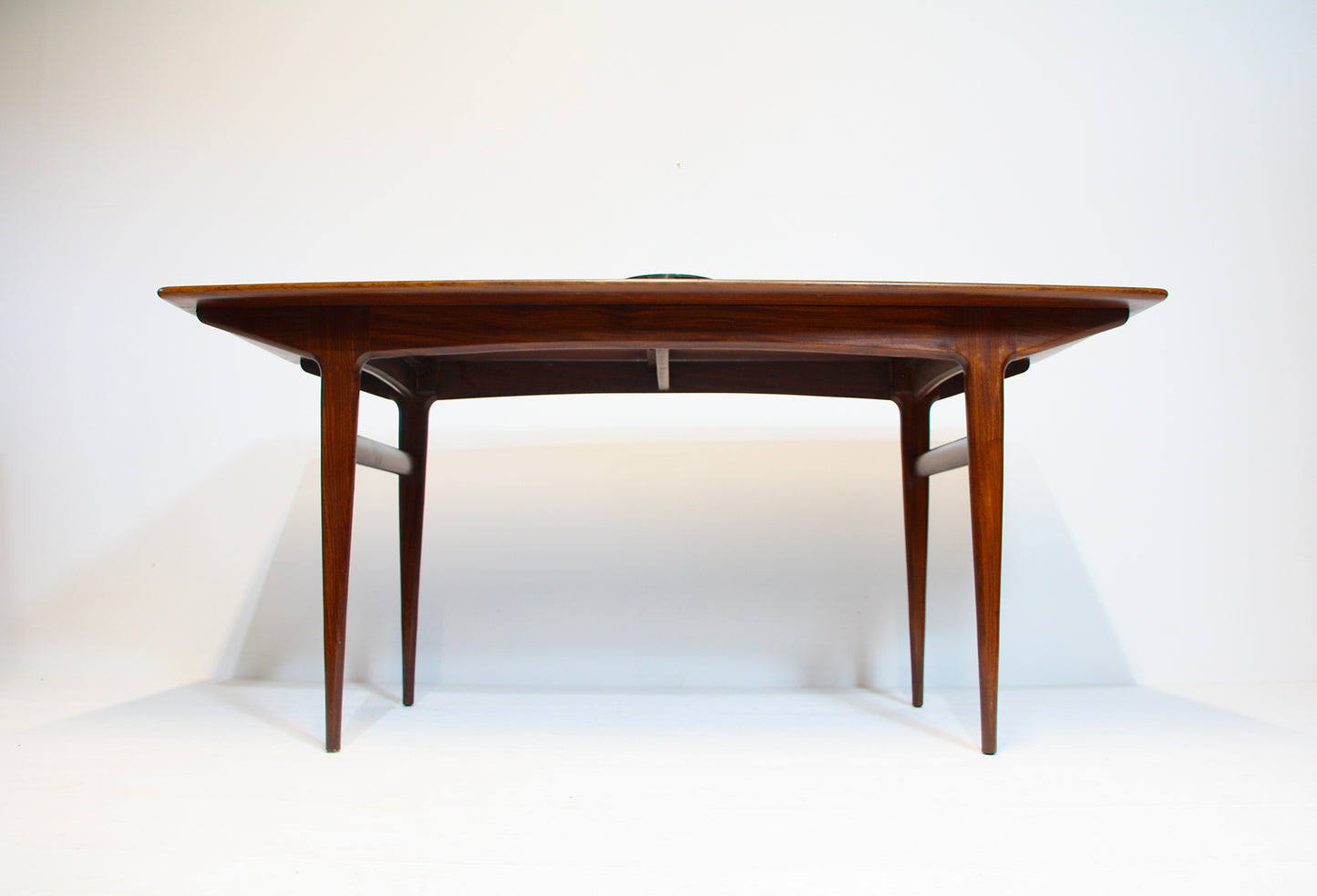 SOLD - Solid Afromosia Vintage Dining Table by Younger c.1960