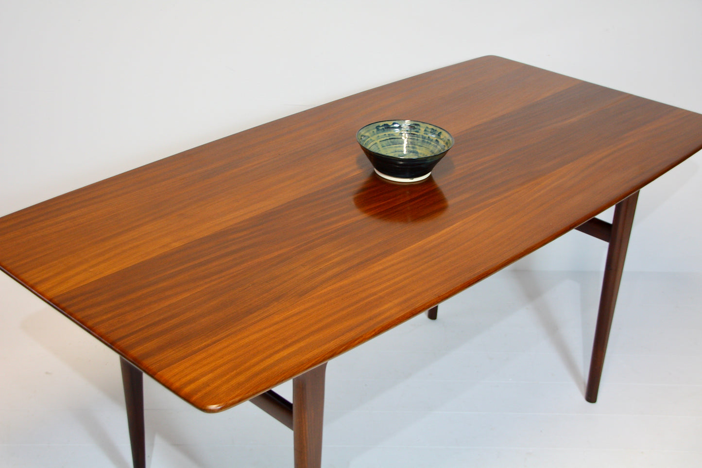 SOLD - Solid Afromosia Vintage Dining Table by Younger c.1960