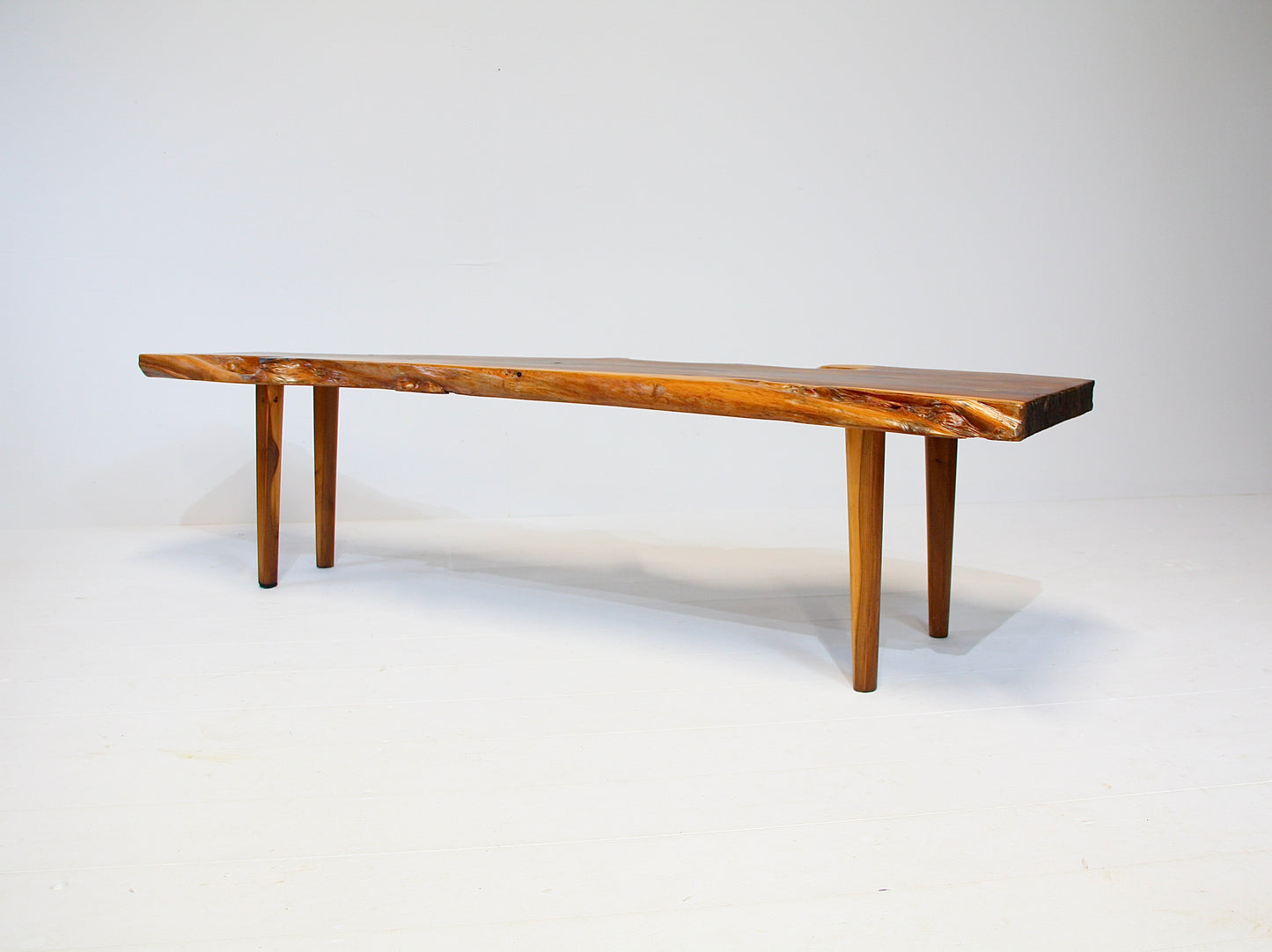 Reynolds of Ludlow Live Edge Coffee Table - Yew c.1960