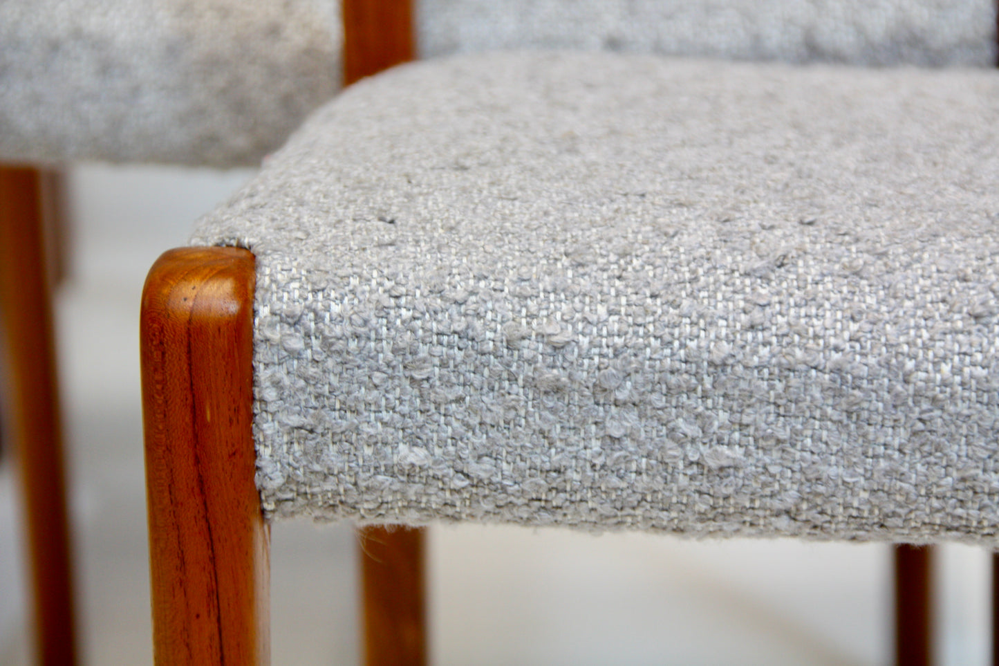 SOLD - Vintage Dining Chairs by Niels Moller - 1951 Model 71 - Teak