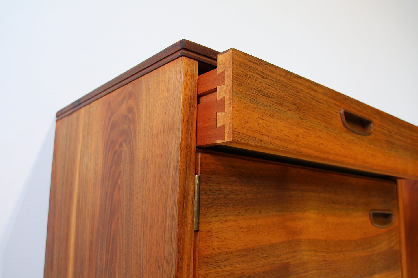 SOLD - Walnut Bedside Tables by Alfred Cox c.1960