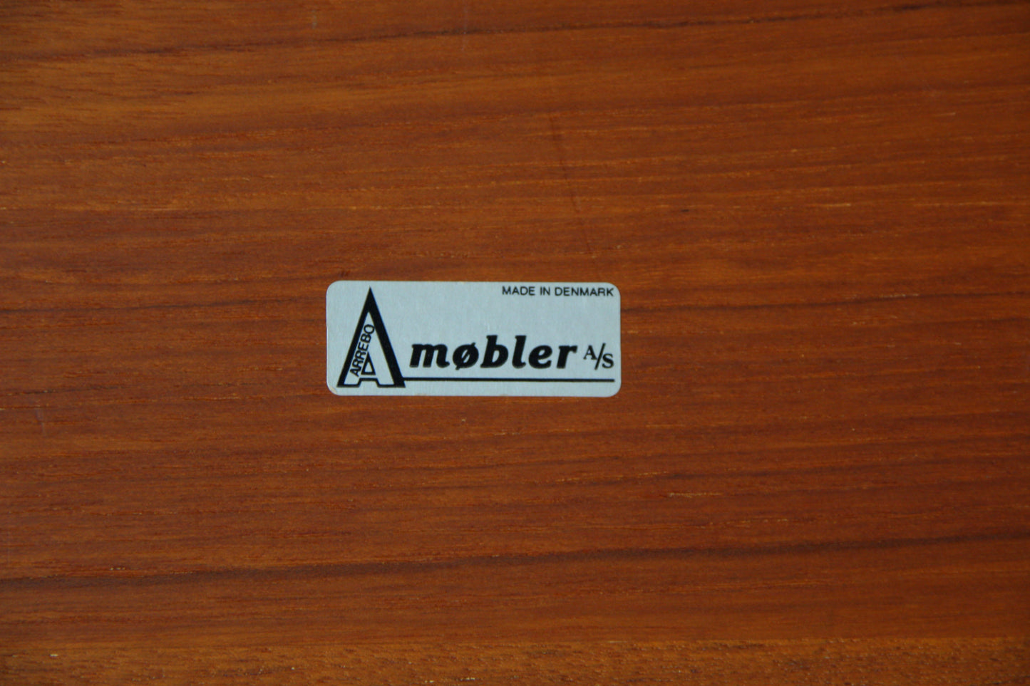 Vintage Solid Teak Coffee Table by Arrebo Mobler