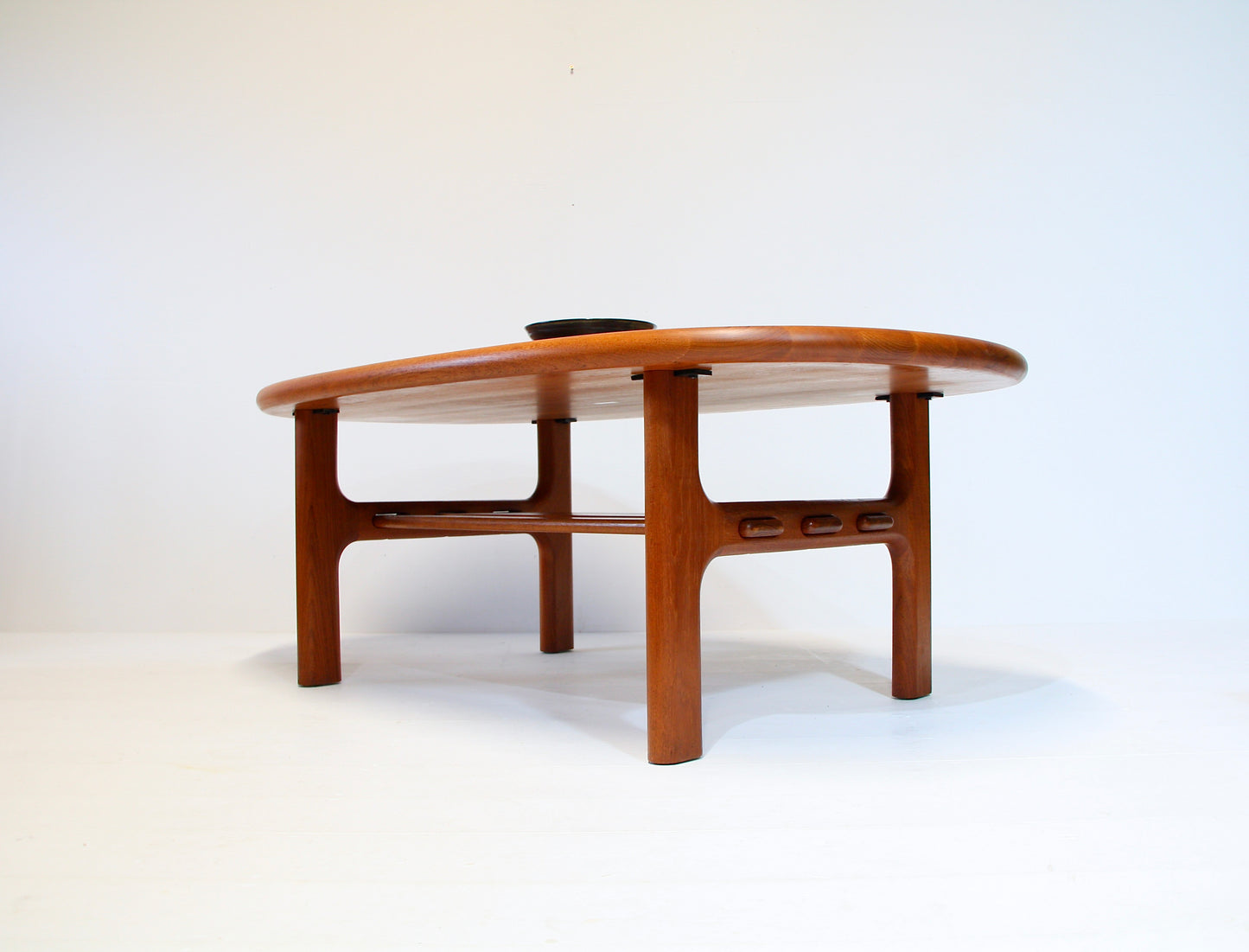 Vintage Solid Teak Coffee Table by Arrebo Mobler