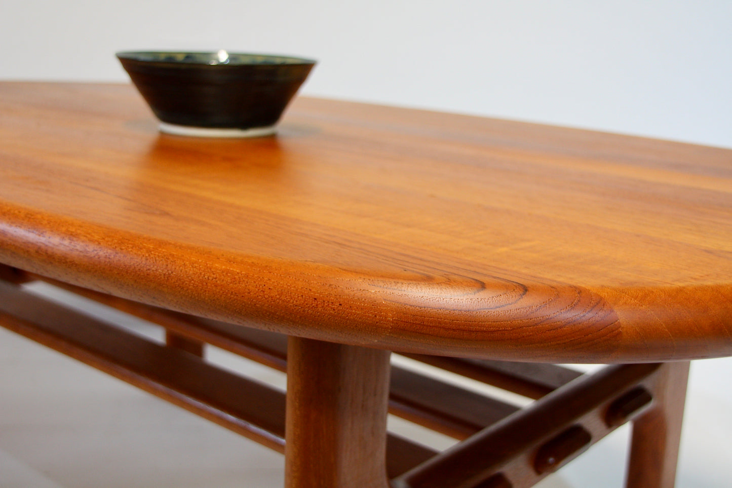 Vintage Solid Teak Coffee Table by Arrebo Mobler