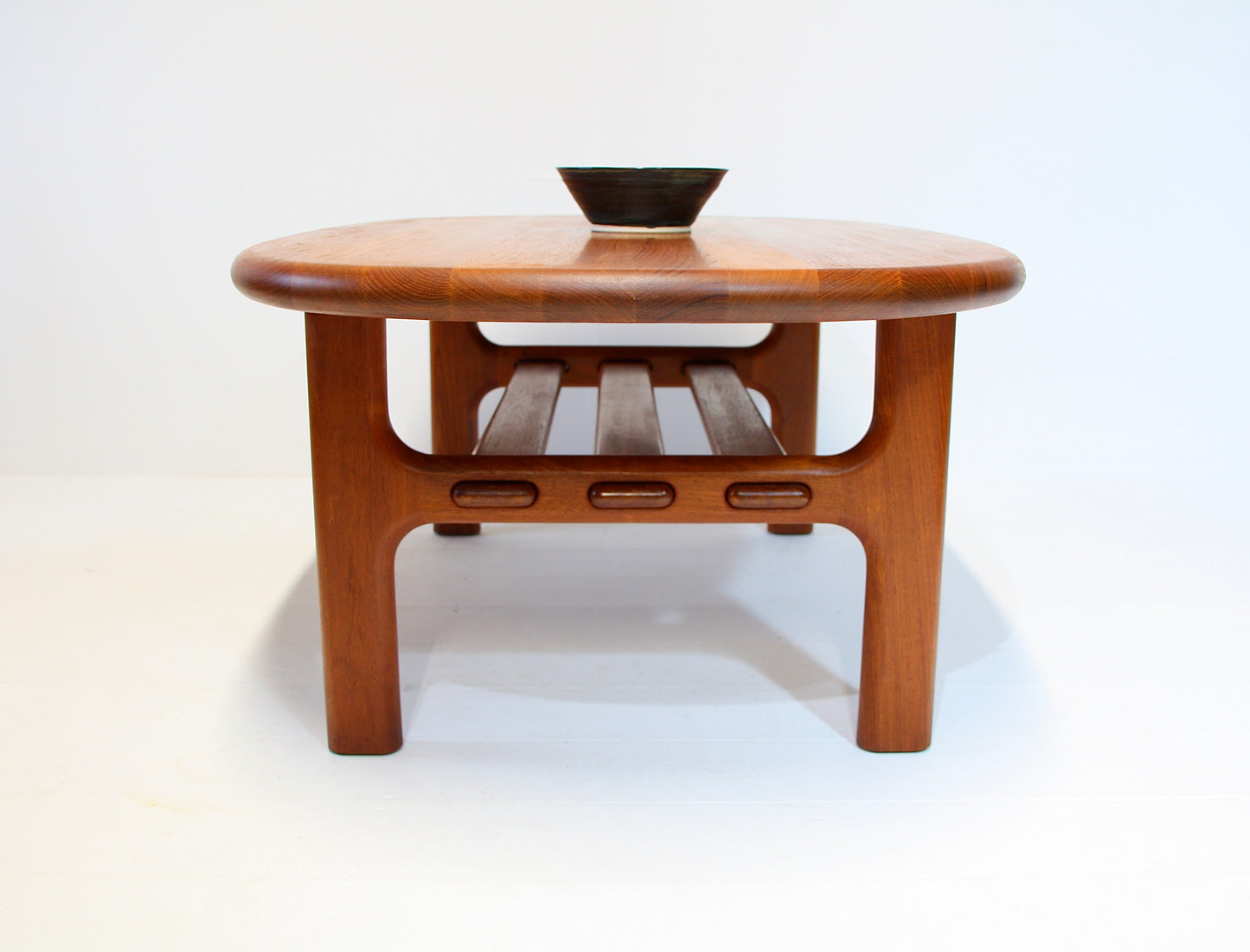 Vintage Solid Teak Coffee Table by Arrebo Mobler