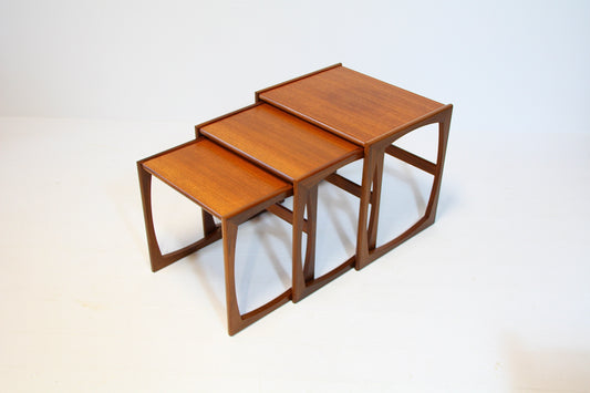 SOLD - Quadrille Nest of Tables by R. Bennett for G Plan - c.1960
