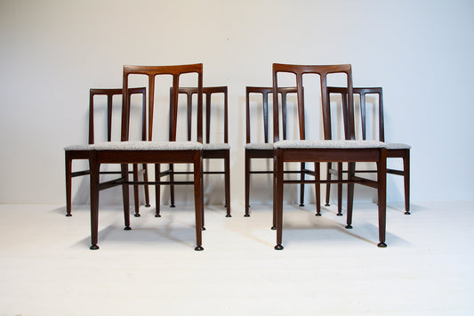 6 Mid Century Dining Chairs by Younger c.1960