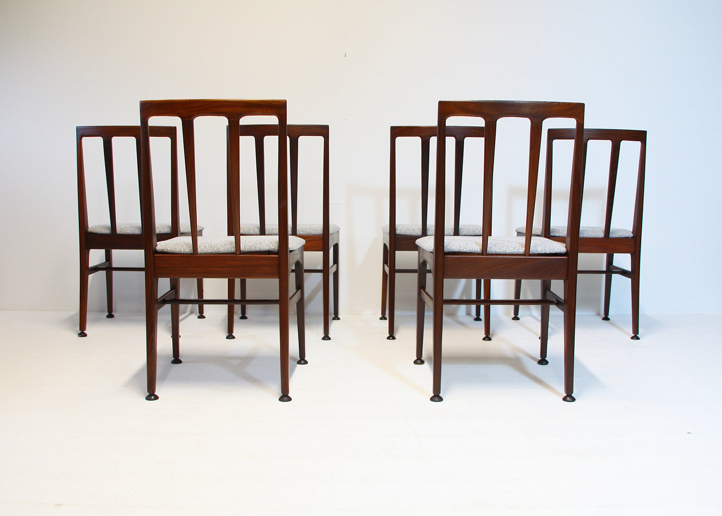 6 Mid Century Dining Chairs by Younger c.1960