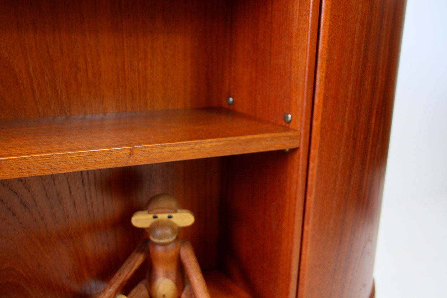 SOLD - Norwegian Revolving Corner Drinks Cabinet - Teak, 1960s