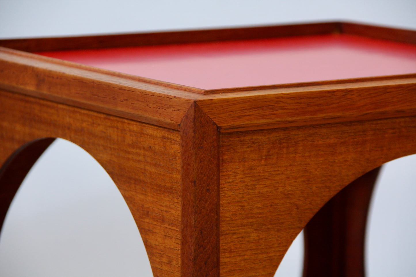 SOLD - Vintage Japanese Hako Tables by Yoshiteru Hara - Teak 1967