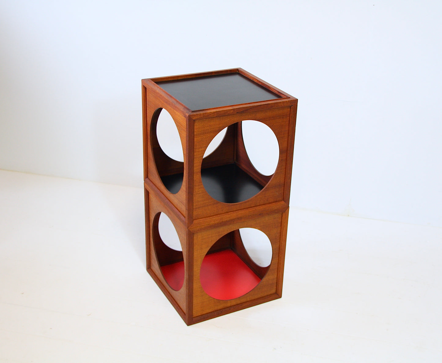 SOLD - Vintage Japanese Hako Tables by Yoshiteru Hara - Teak 1967