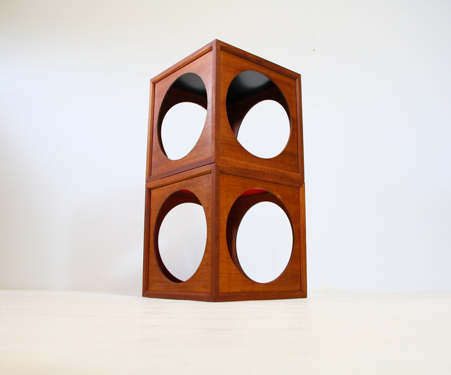 SOLD - Vintage Japanese Hako Tables by Yoshiteru Hara - Teak 1967