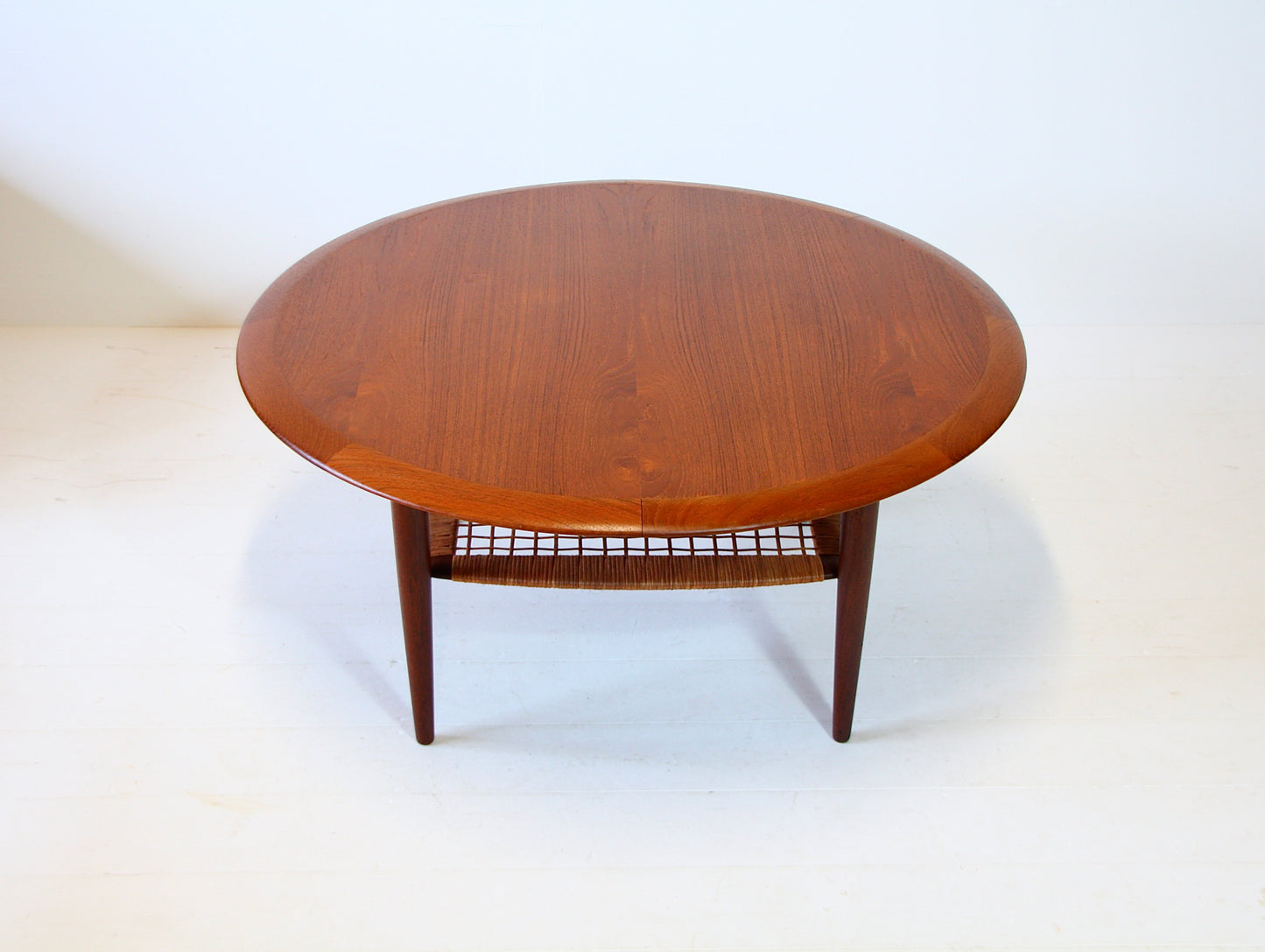 Circular Teak Coffee Table by Johannes Andersen - c.1960