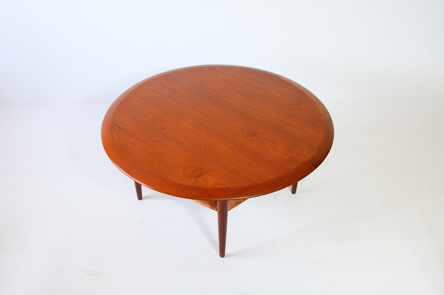 Circular Teak Coffee Table by Johannes Andersen - c.1960
