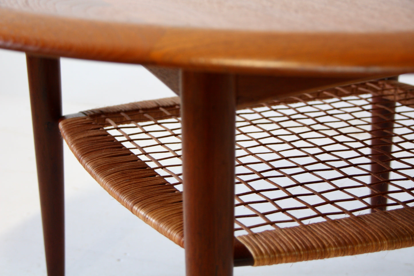 Circular Teak Coffee Table by Johannes Andersen - c.1960