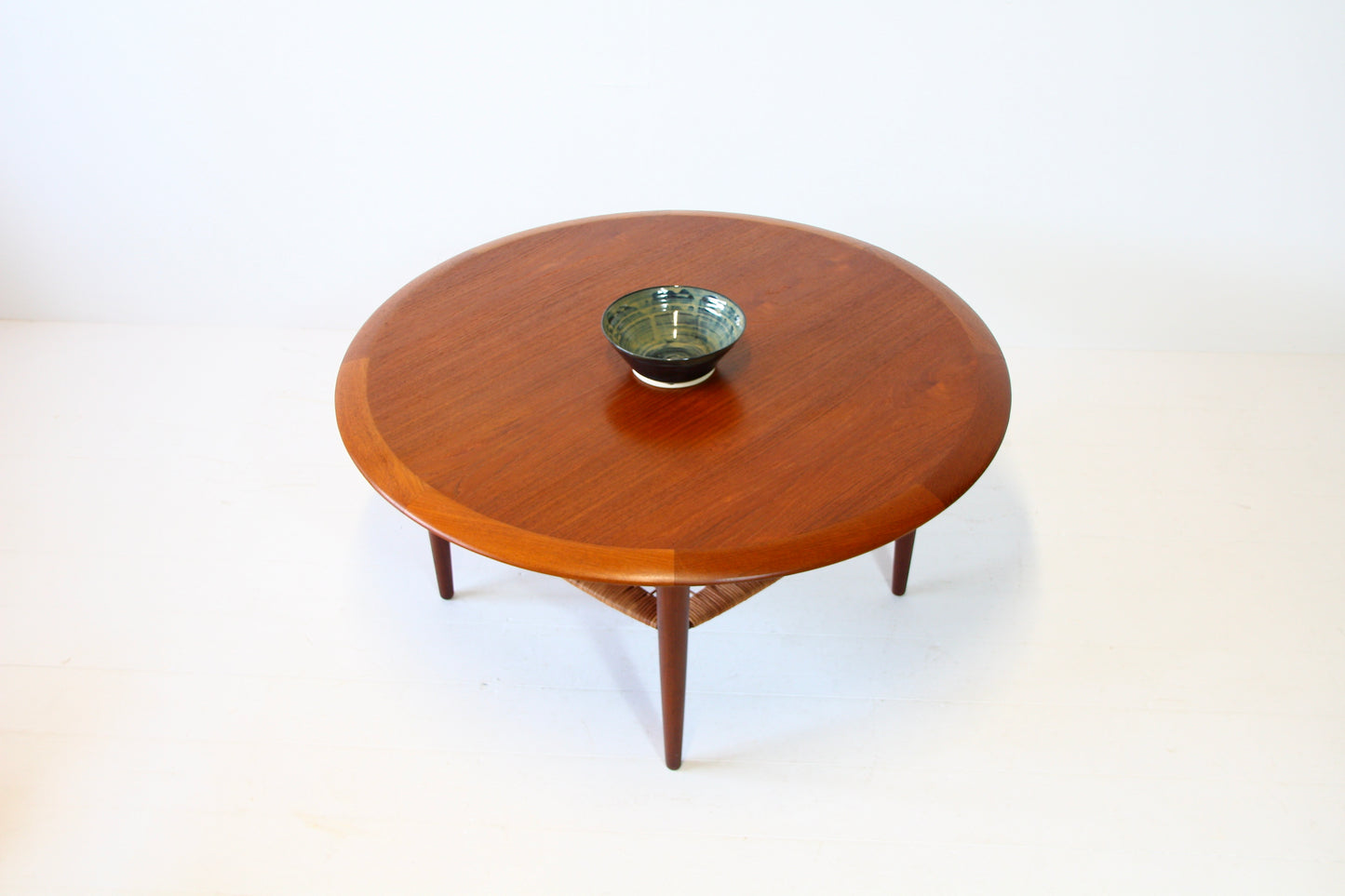 Circular Teak Coffee Table by Johannes Andersen - c.1960