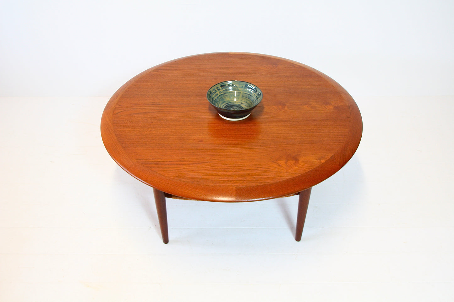 Circular Teak Coffee Table by Johannes Andersen - c.1960