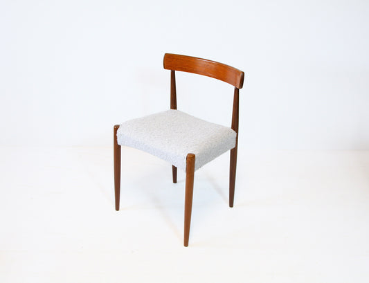 Vintage Chair by Arne Hovmand Olsen - Teak & Boucle