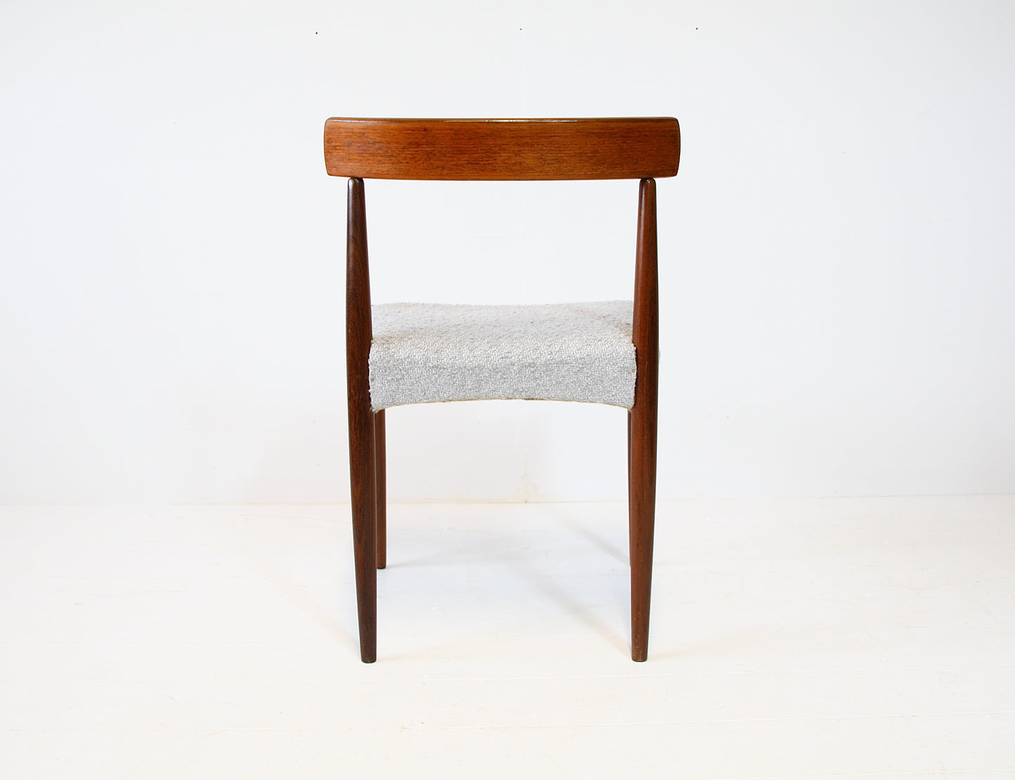 Vintage Chair by Arne Hovmand Olsen - Teak & Boucle