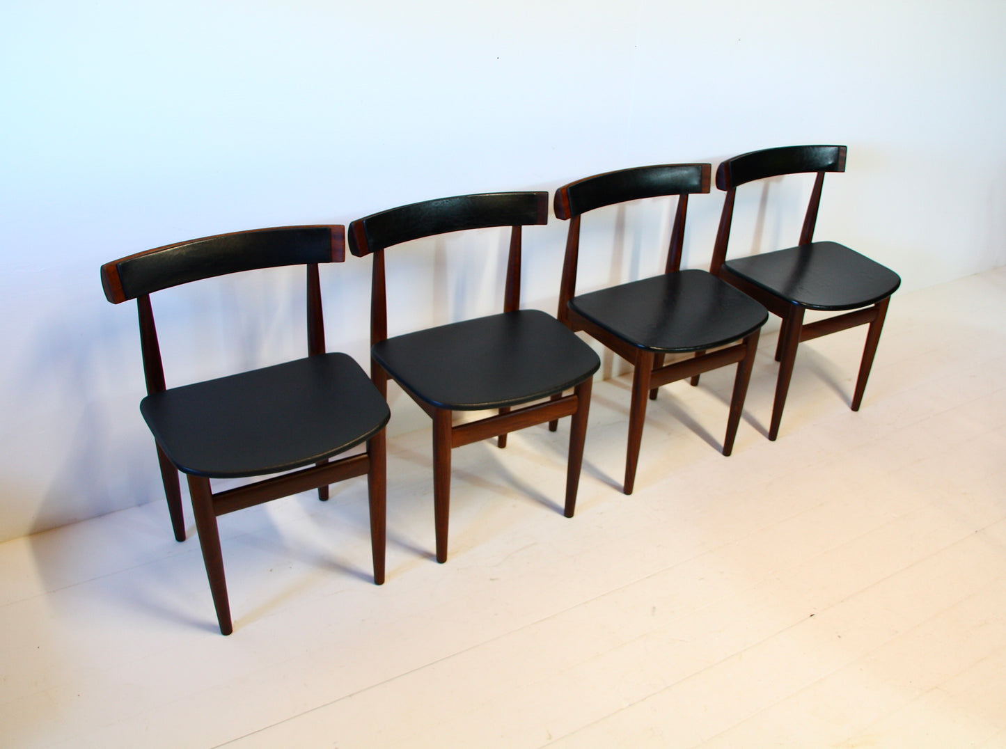 SOLD - Roundette Danish Dining Table & Chairs by Hans Olsen - c.1952