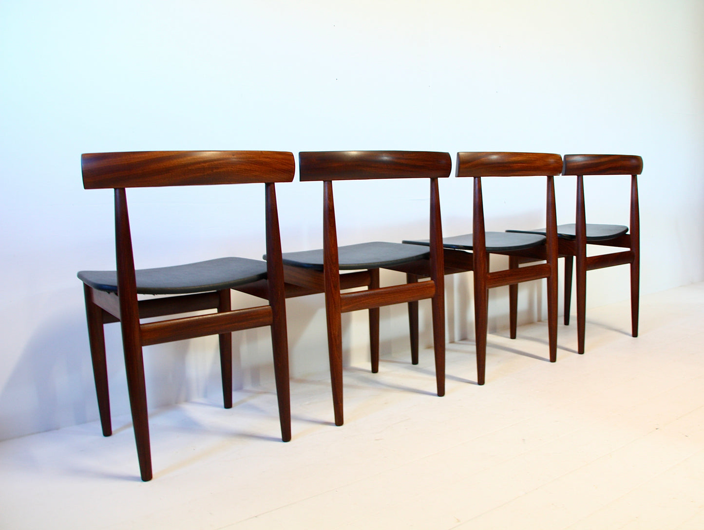 SOLD - Roundette Danish Dining Table & Chairs by Hans Olsen - c.1952