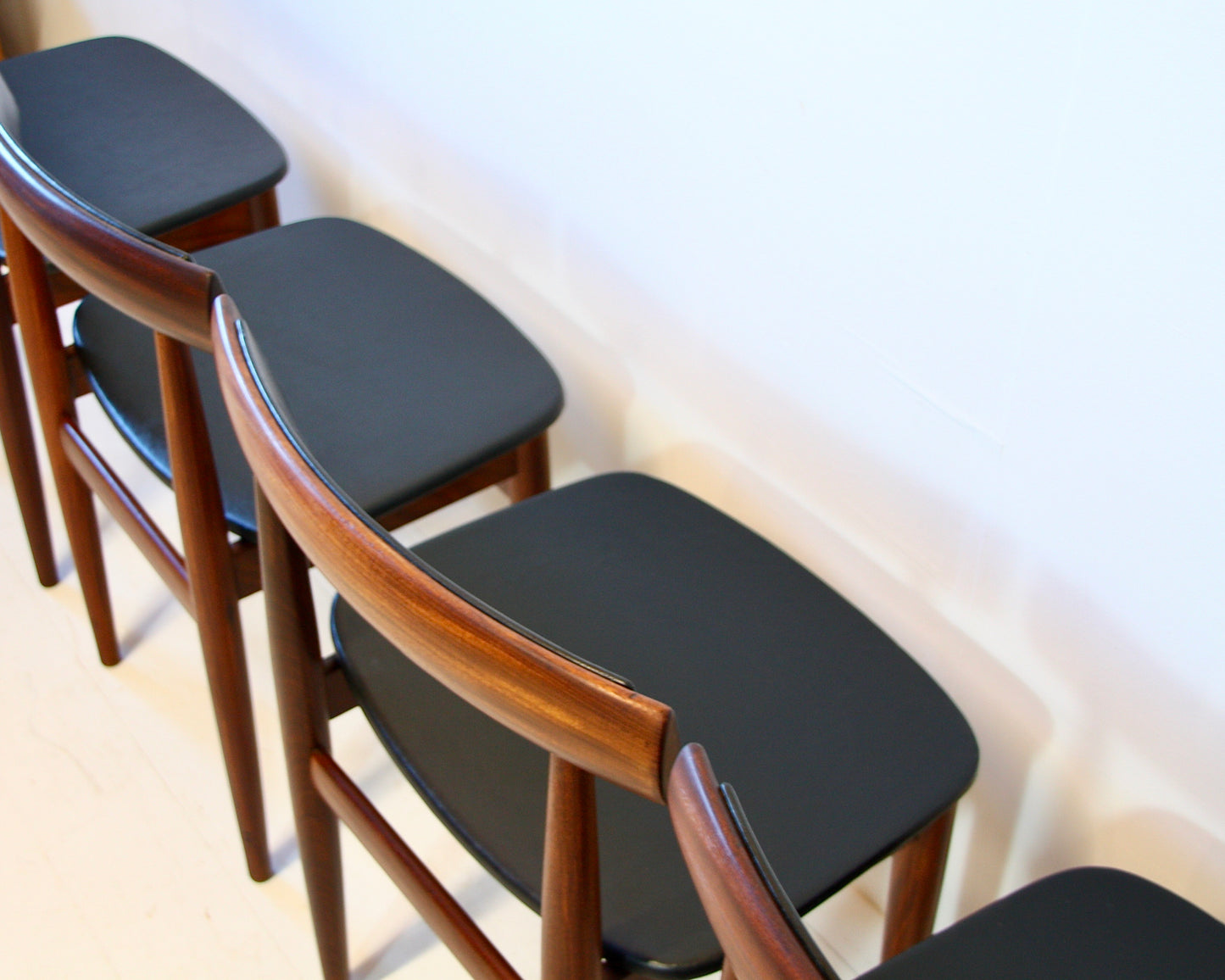 SOLD - Roundette Danish Dining Table & Chairs by Hans Olsen - c.1952