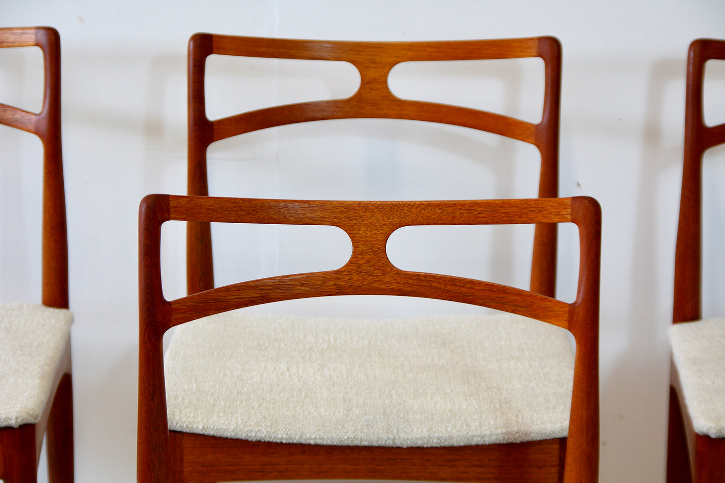 SOLD - 6 Model 94 Dining Chairs by Johannes Andersen - Teak