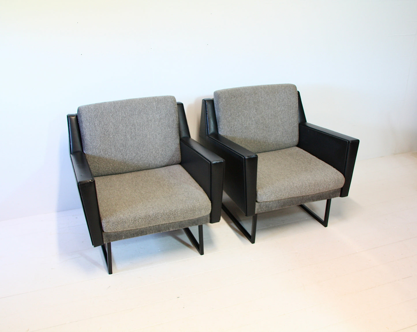 Pair of Mid Century Czech Armchairs 1960s