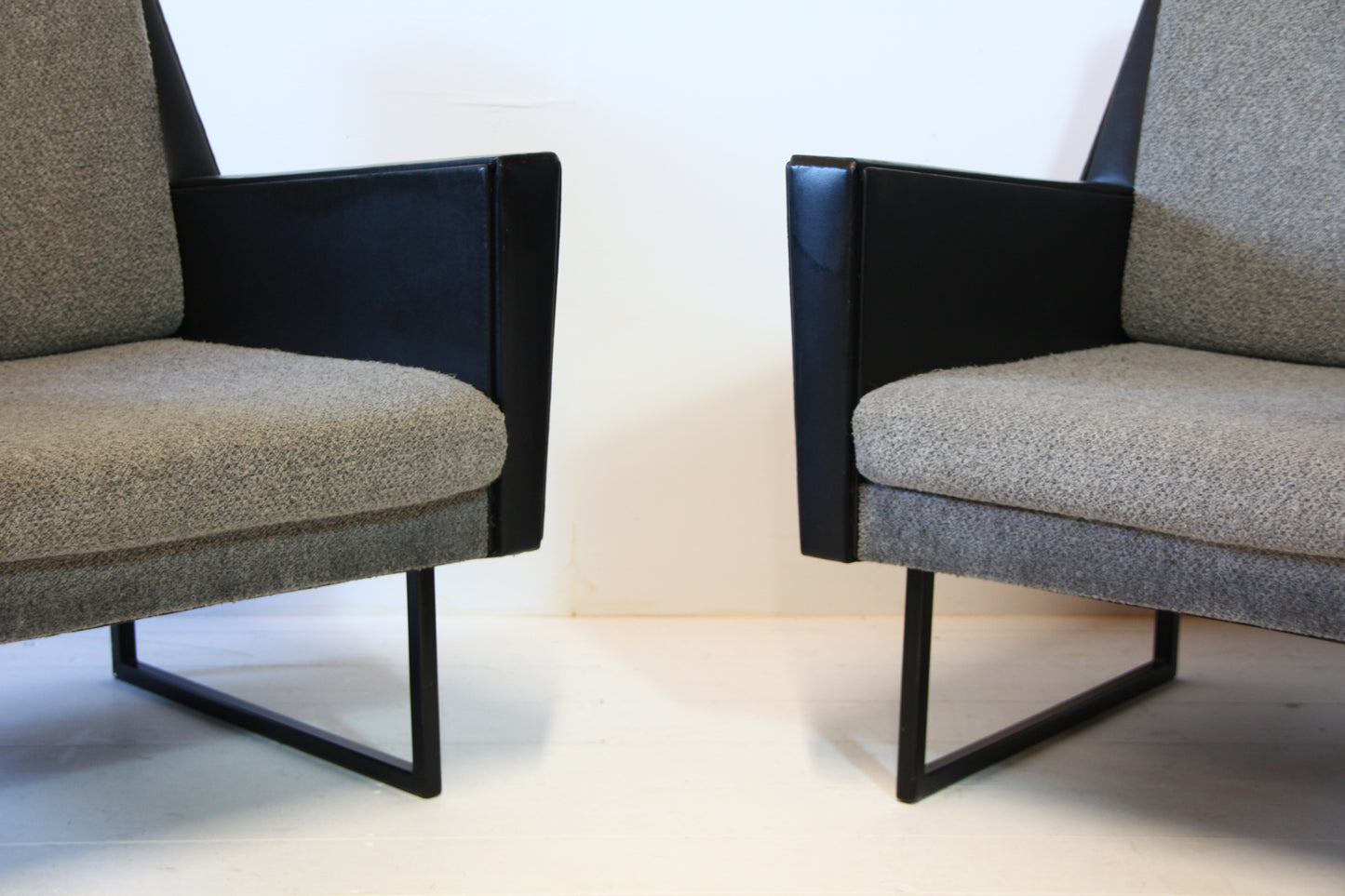 Pair of Mid Century Czech Armchairs 1960s