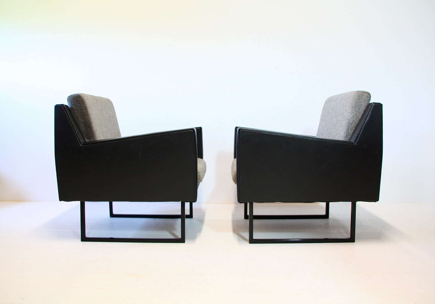 Pair of Mid Century Czech Armchairs 1960s