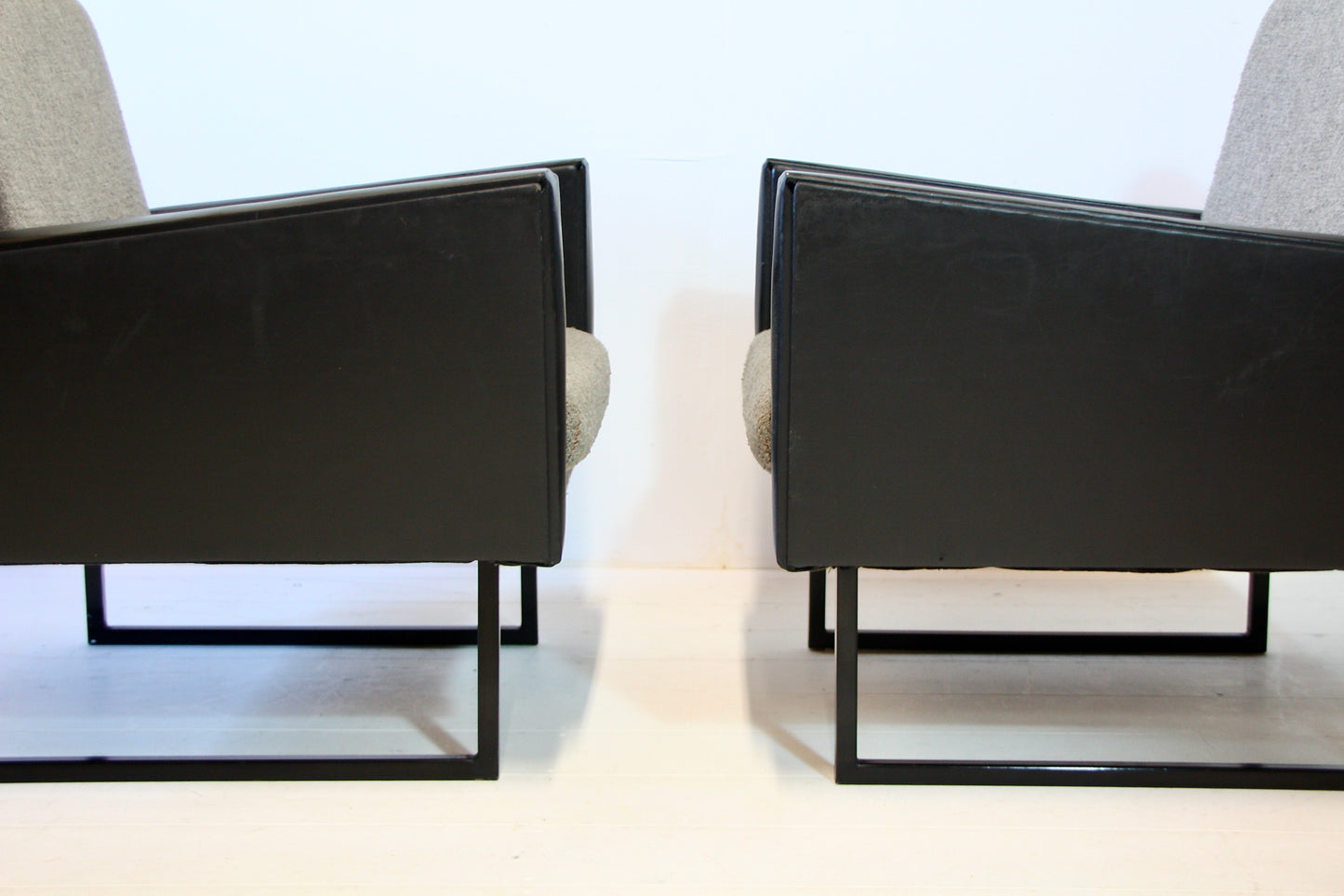 Pair of Mid Century Czech Armchairs 1960s