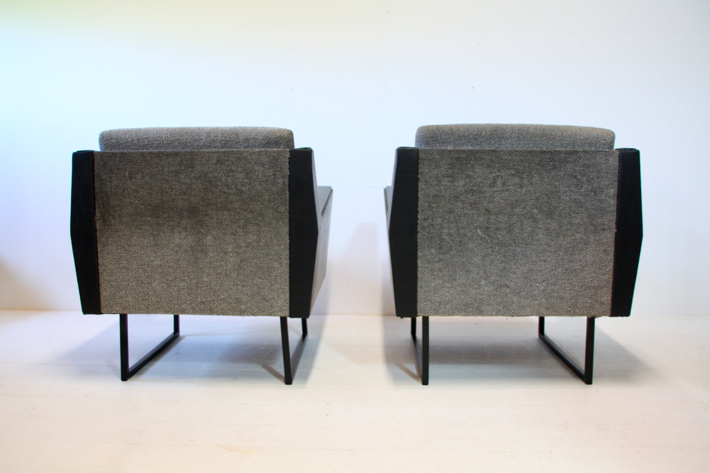 Pair of Mid Century Czech Armchairs 1960s