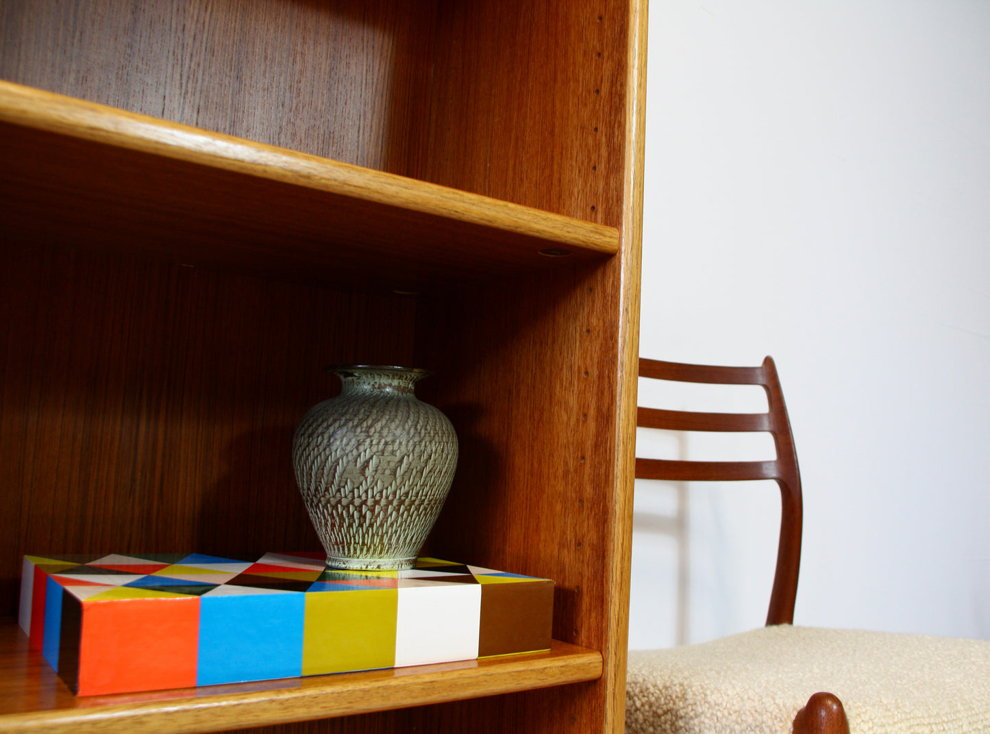 SOLD - Danish Mid Century Bookcase - Teak 1960s