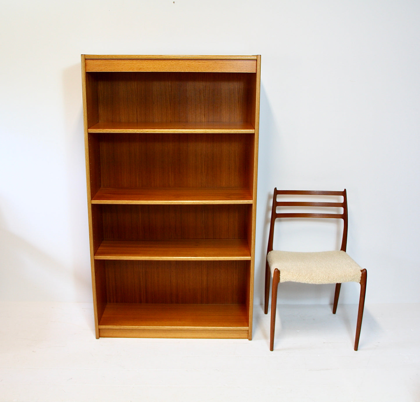 SOLD - Danish Mid Century Bookcase - Teak 1960s