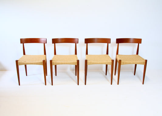 Danish Dining Chairs by Arne Hovmand Olsen - 1960s