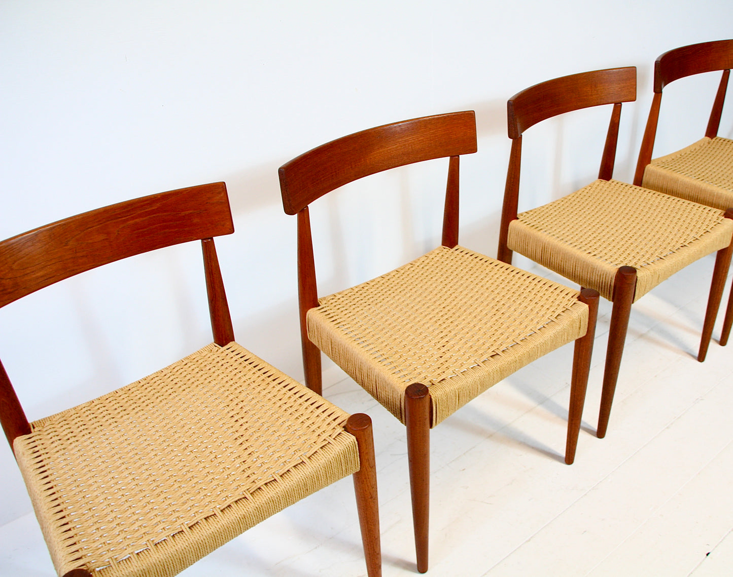 Danish Dining Chairs by Arne Hovmand Olsen - 1960s