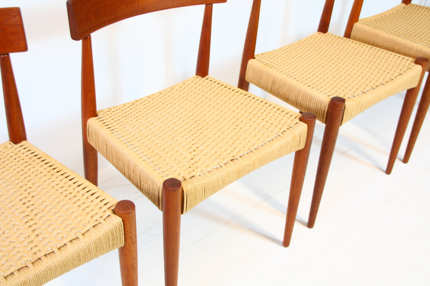 Danish Dining Chairs by Arne Hovmand Olsen - 1960s