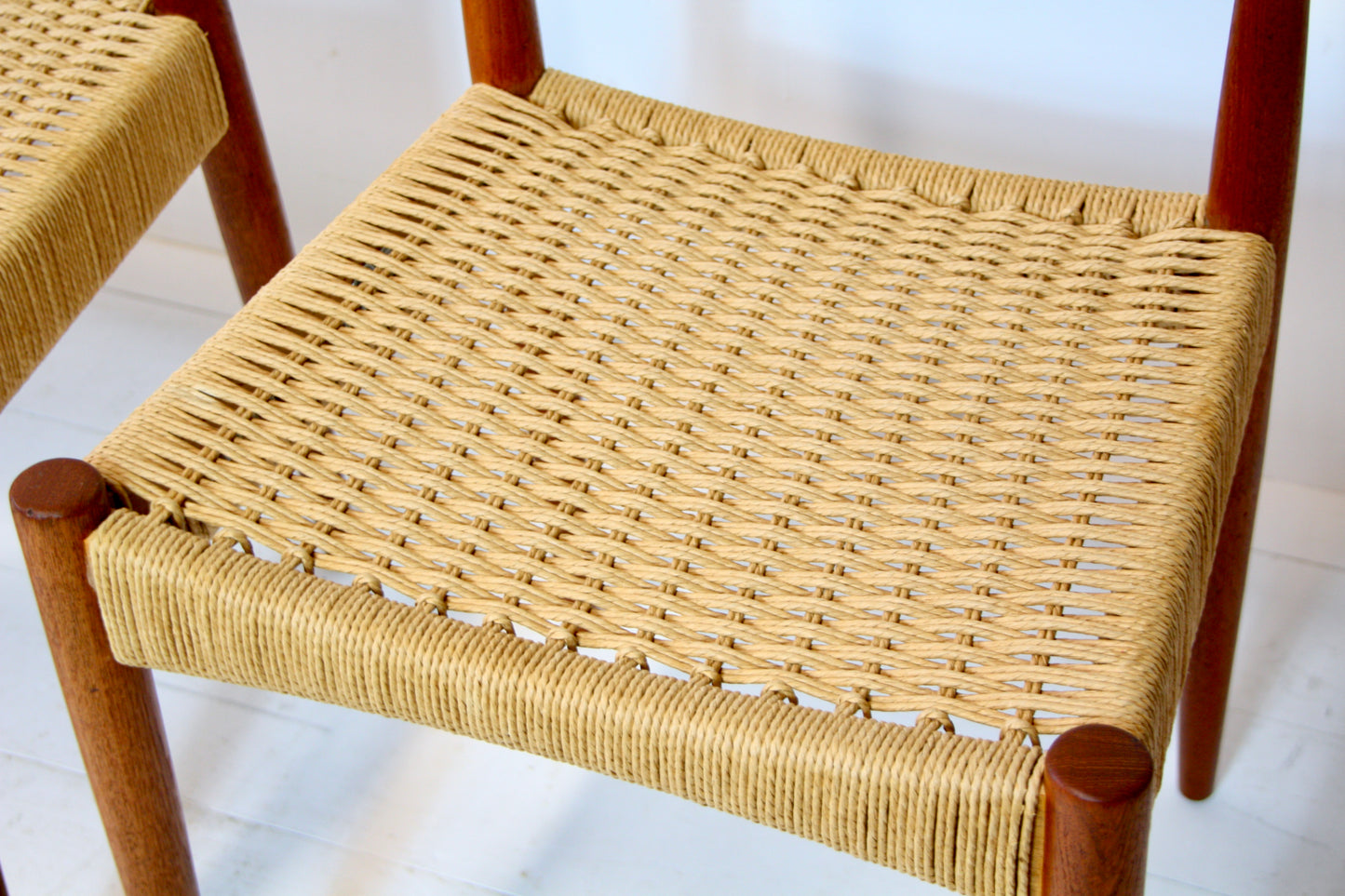 Danish Dining Chairs by Arne Hovmand Olsen - 1960s