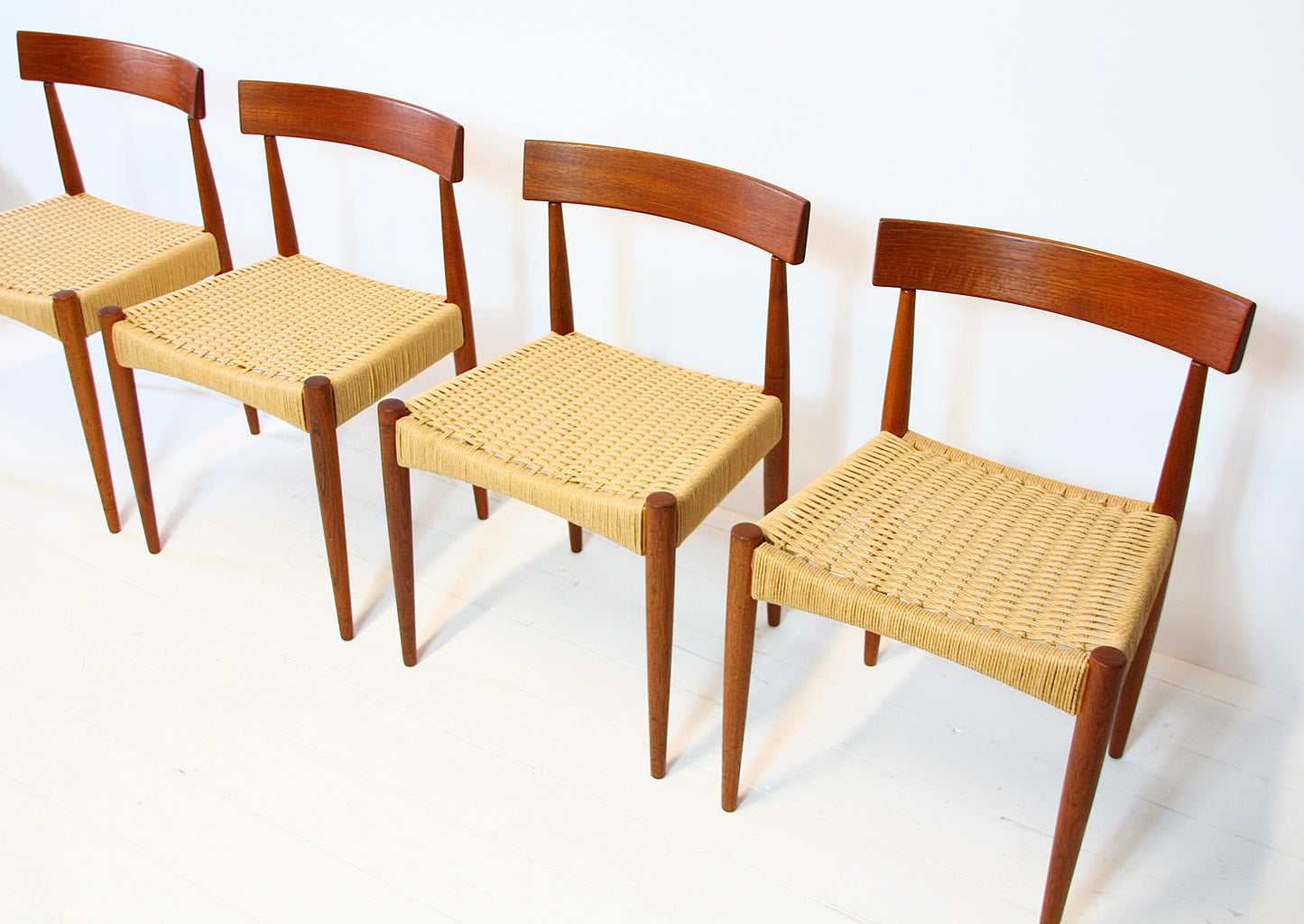 Danish Dining Chairs by Arne Hovmand Olsen - 1960s
