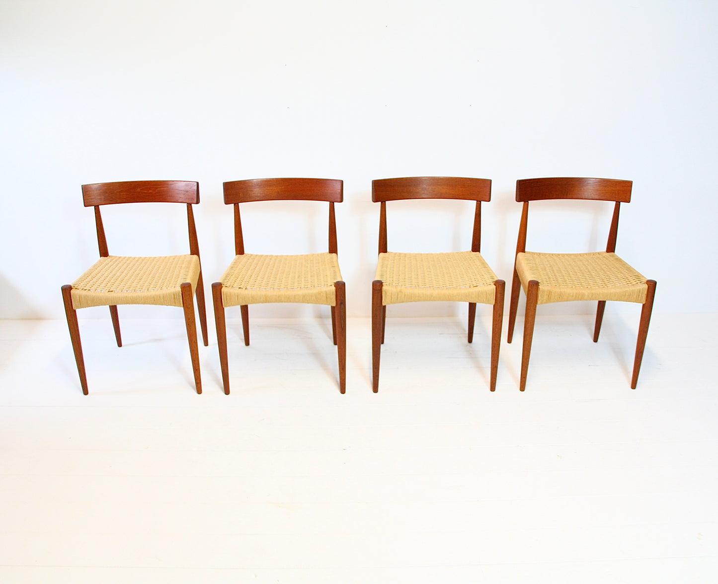Danish Dining Chairs by Arne Hovmand Olsen - 1960s