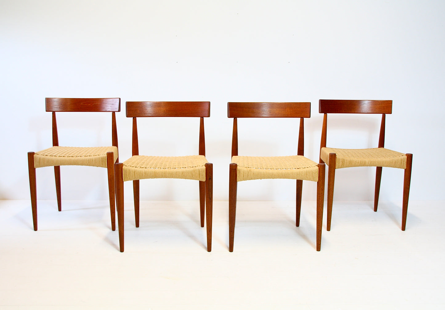 Danish Dining Chairs by Arne Hovmand Olsen - 1960s