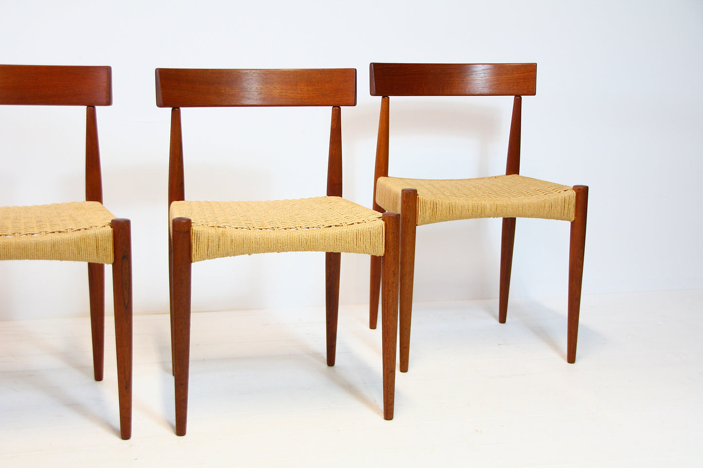 Danish Dining Chairs by Arne Hovmand Olsen - 1960s