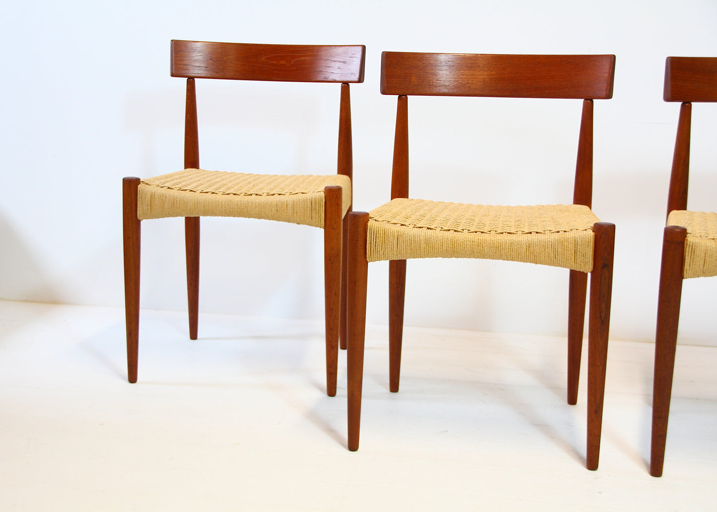 Danish Dining Chairs by Arne Hovmand Olsen - 1960s