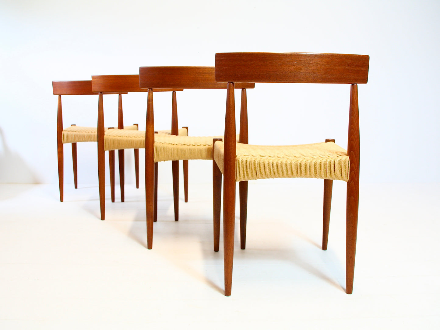 Danish Dining Chairs by Arne Hovmand Olsen - 1960s