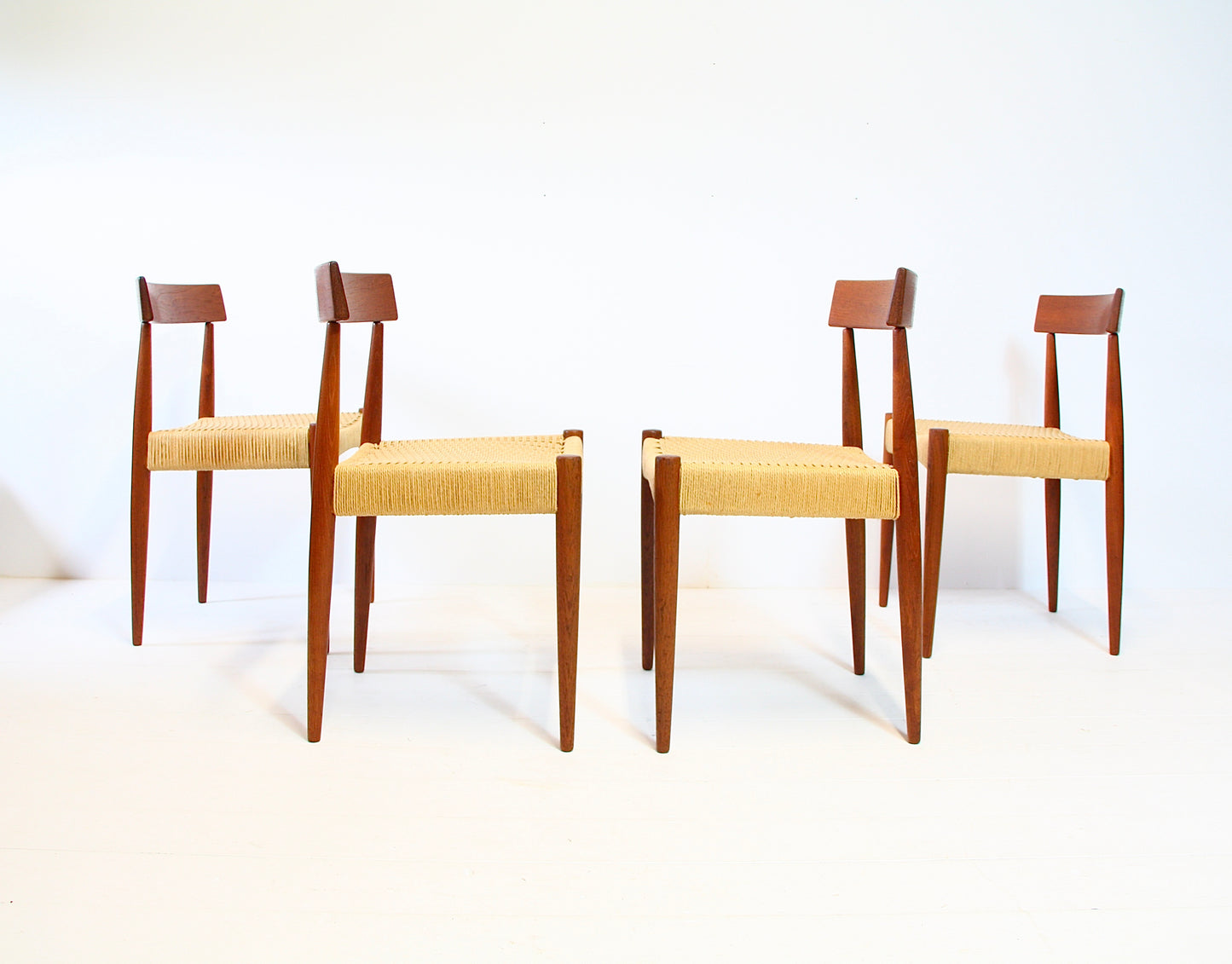 Danish Dining Chairs by Arne Hovmand Olsen - 1960s