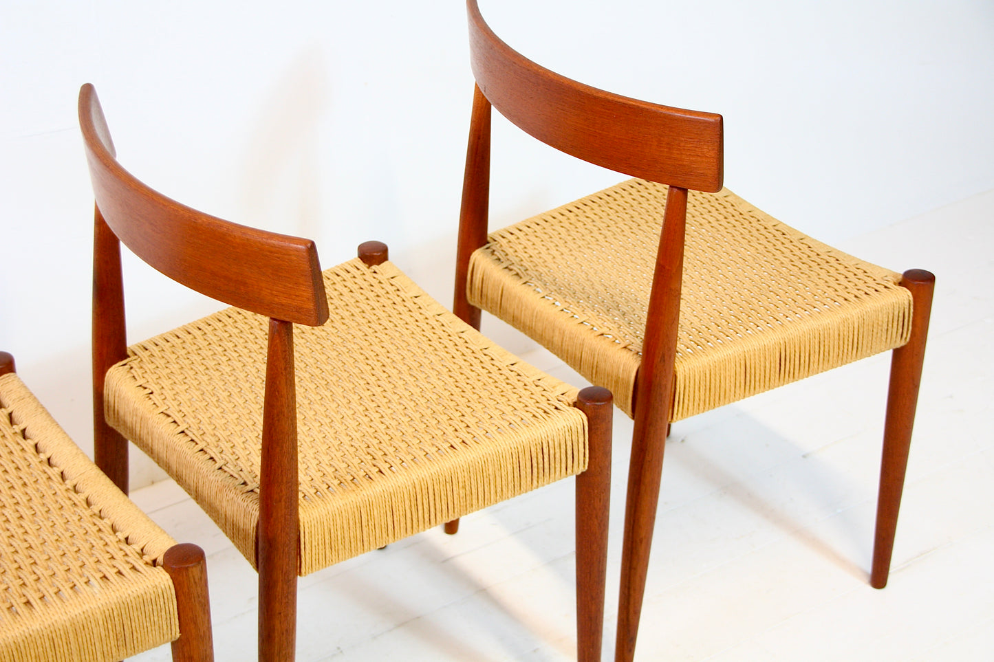 Danish Dining Chairs by Arne Hovmand Olsen - 1960s