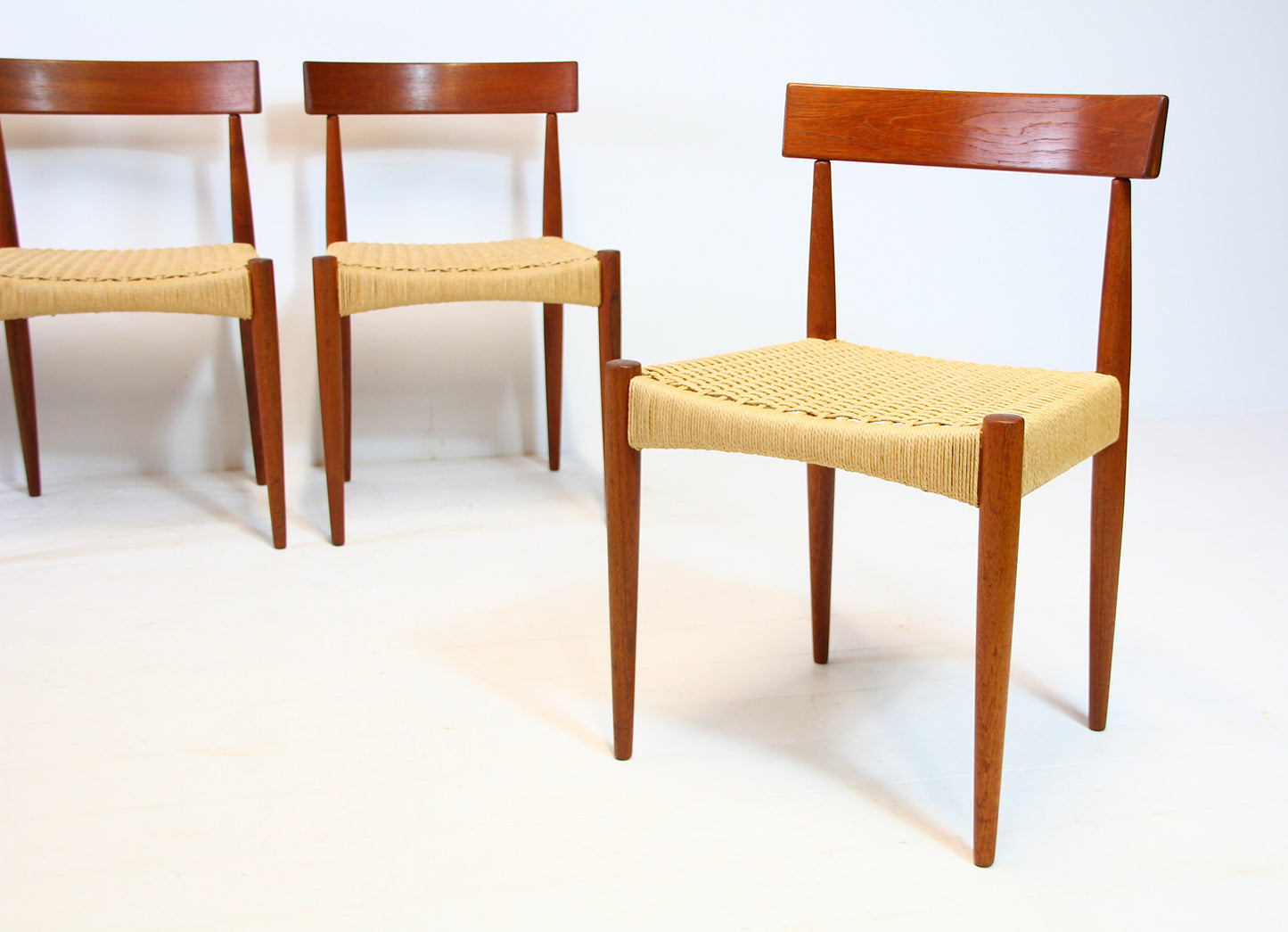 Danish Dining Chairs by Arne Hovmand Olsen - 1960s